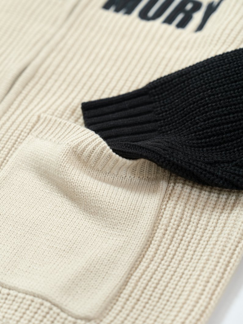 K-24 golf knit NAVY | ニットポロ - KEY MEMORY Online Shop