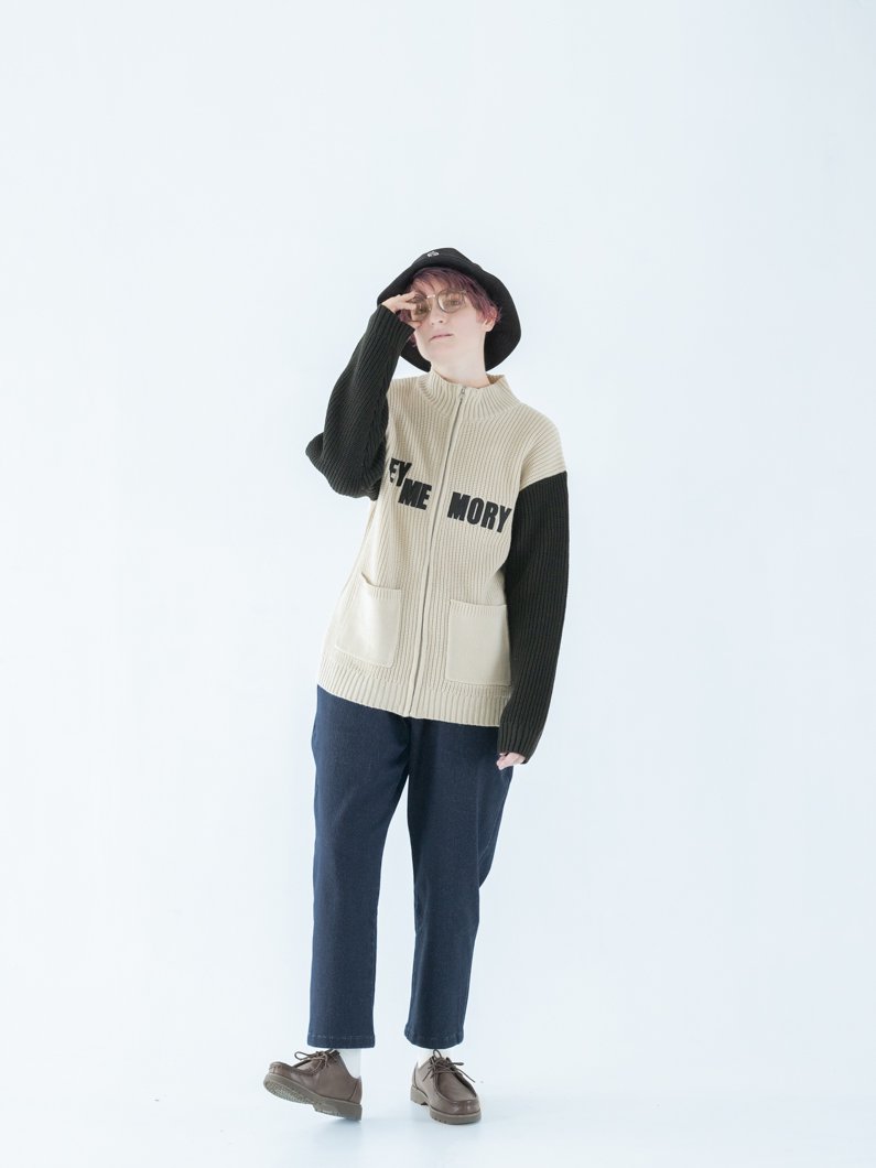 K-24 golf knit NAVY | ニットポロ - KEY MEMORY Online Shop