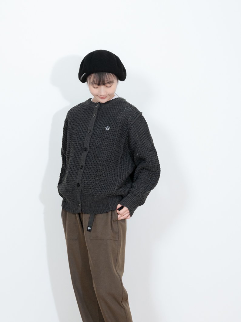 ワッフルニットカーディガン | C.GRAY - KEY MEMORY Online Shop ワッフルニットカーディガン | C.GRAY - KEY MEMORY Online Shop