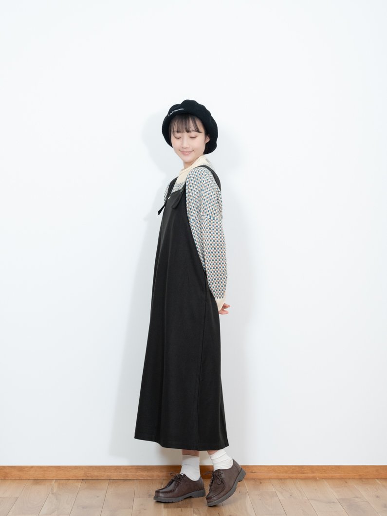 2way jumper skirt | BLACK - KEY MEMORY Online Shop｜鎌倉