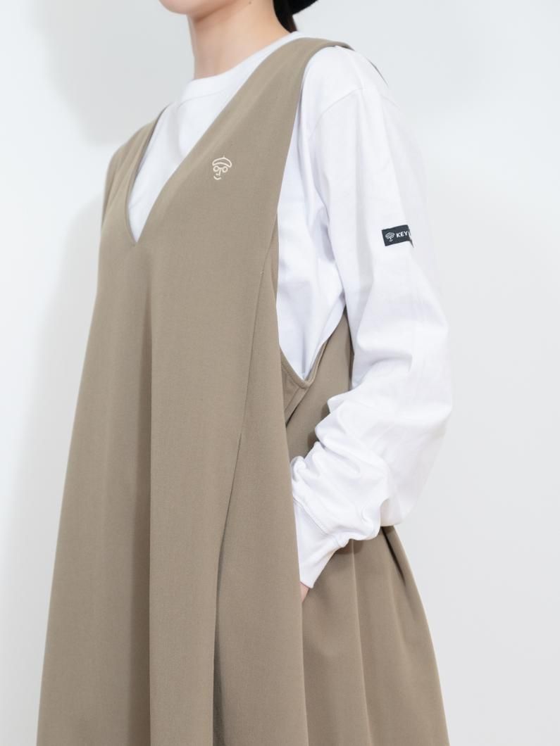 Vネックジャンパースカート | MOCA - KEY MEMORY Online Shop