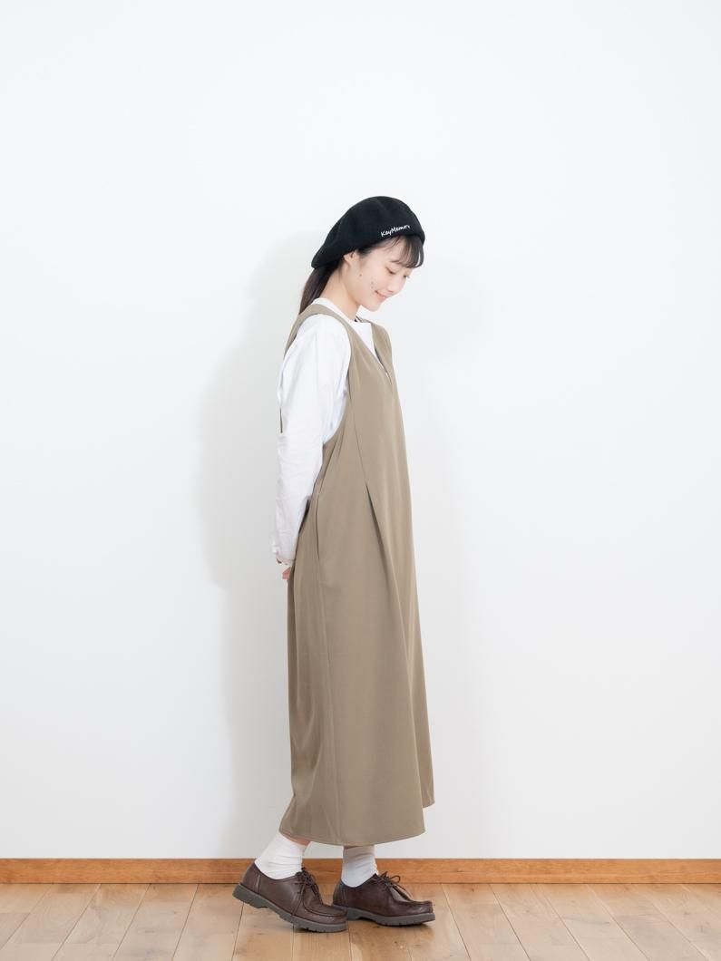 Vネックジャンパースカート | MOCA - KEY MEMORY Online Shop