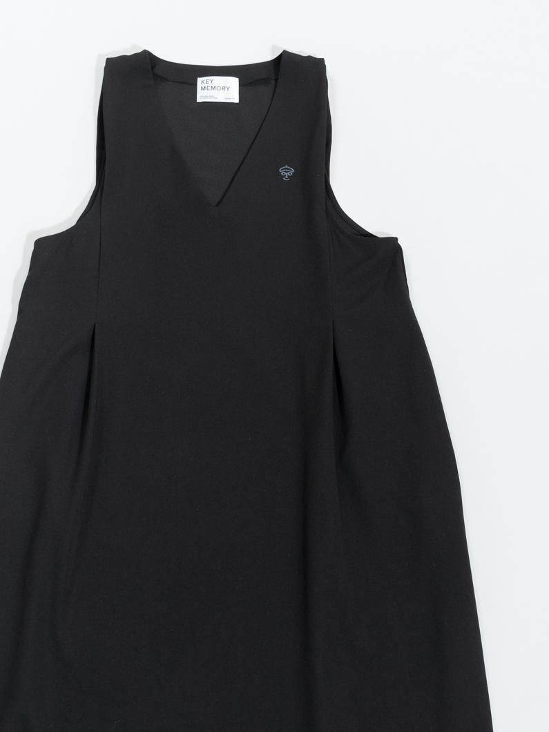 法政 Vジャン Vネック ジャンパードレス | ブラック - KEY MEMORY Online Shop