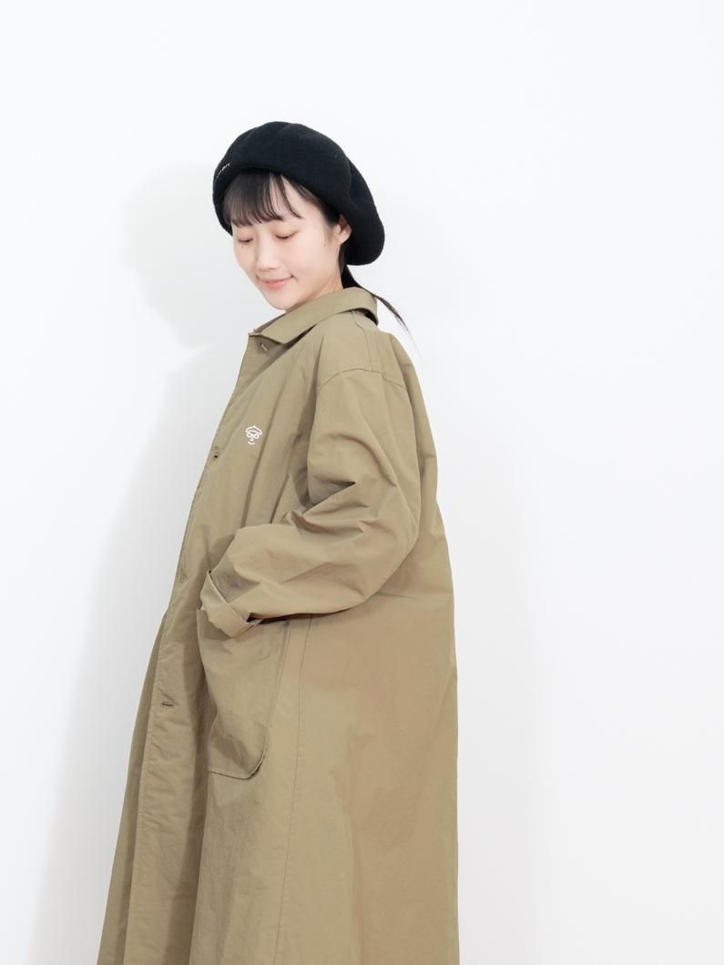 Nylon soutien collar coat | MOCA - KEY MEMORY Online Shop｜鎌倉