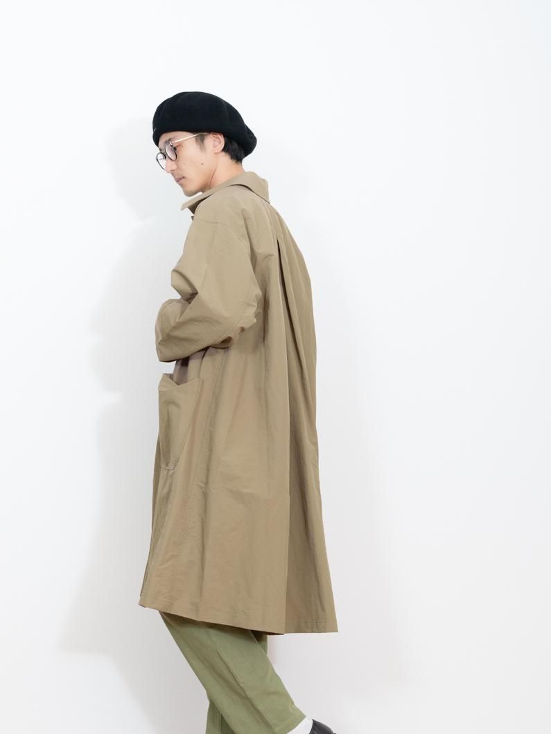 Nylon soutien collar coat | MOCA - KEY MEMORY Online Shop｜鎌倉