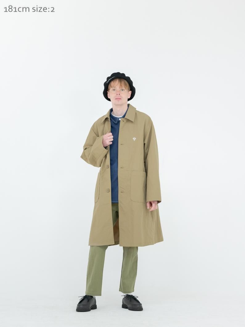 Nylon soutien collar coat | MOCA - KEY MEMORY Online Shop｜鎌倉