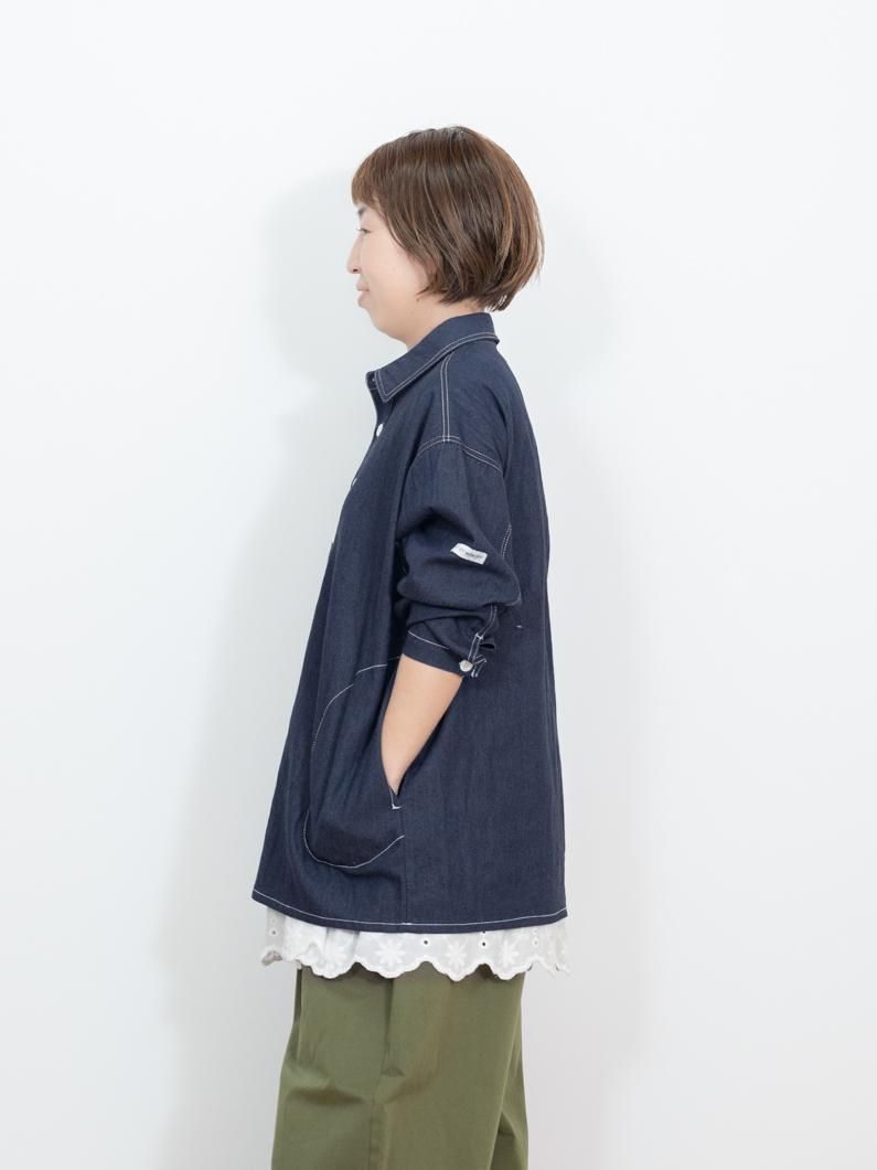 phigvel ブルオーバーシャツ　oldjoe デニム　パンツ MAISON CLUB シャツ men's FUDGE 掲載アイテム！「MAISON CLUB