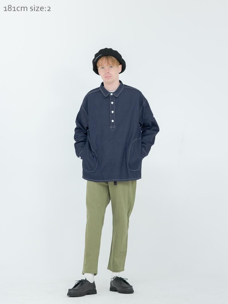 DjangoAtourデニム プルオーバーシャツ DjangoAtourデニム プルオーバーシャツ