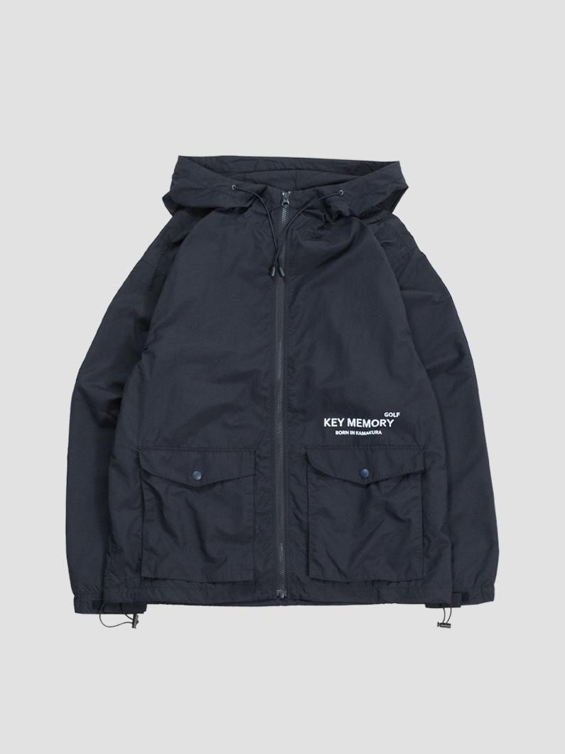 Golf Windbreaker Jacket | NAVY - KEY MEMORY Online Shop Golf Windbreaker Jacket | NAVY - KEY MEMORY Online Shop