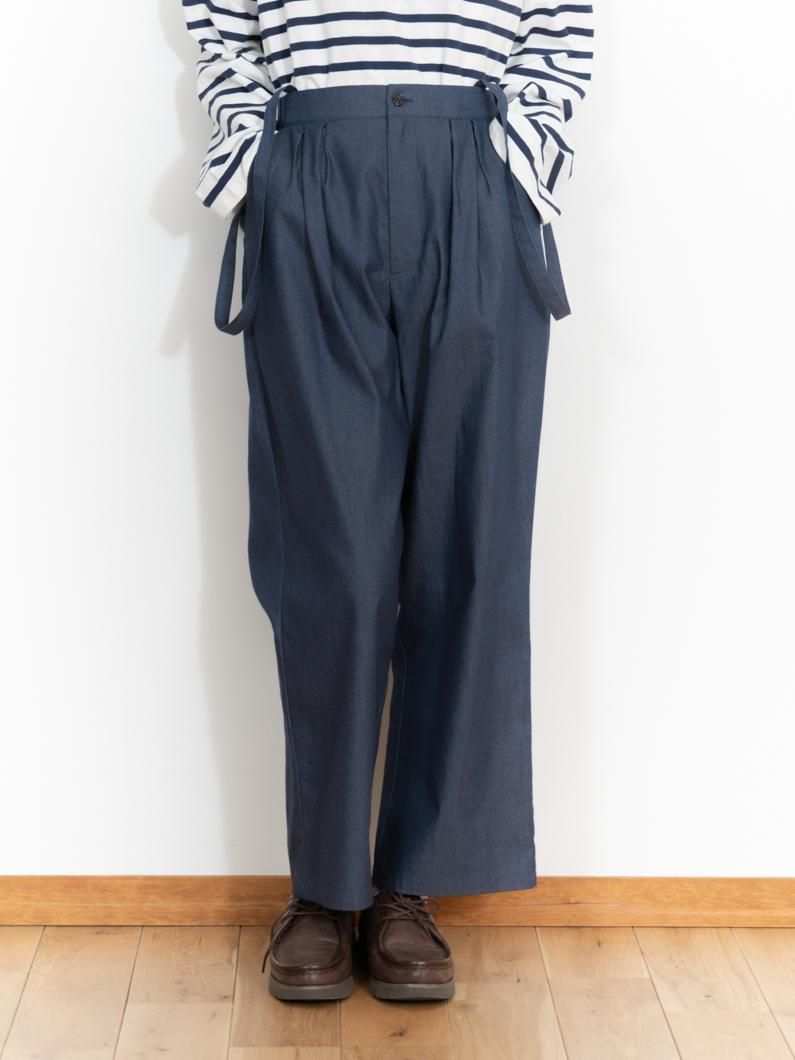 2Way suspender pants | NAVY - KEY MEMORY Online Shop｜鎌倉