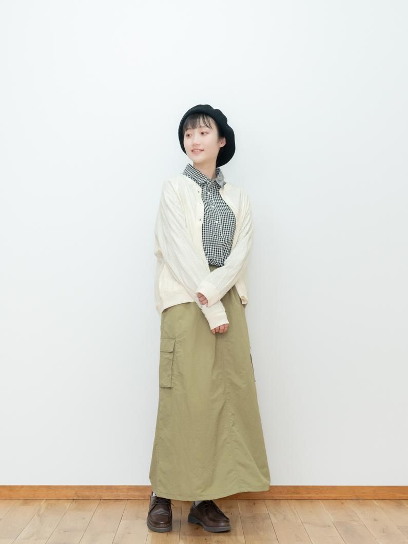 【新品未使用】HORN GARMENT カーキ スカート カーゴスカート | KHAKI - KEY MEMORY Online Shop｜鎌倉