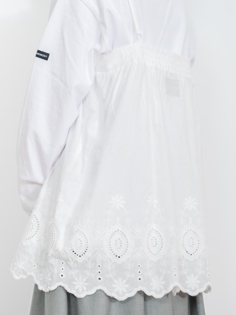 スカラップレースキャミソール | WHITE - KEY MEMORY Online Shop