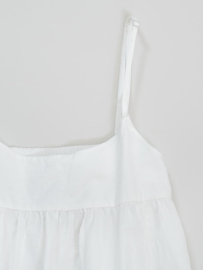 スカラップレースキャミソール | WHITE - KEY MEMORY Online Shop