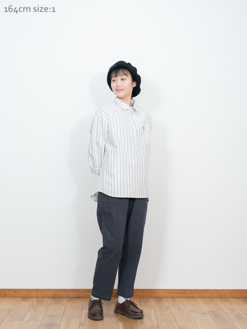 綿麻パンツ NAVY | KEYMEMORY - KEY MEMORY Online Shop｜鎌倉