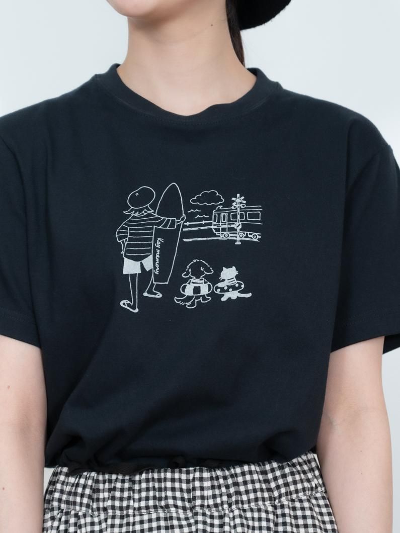 Rhythm T-shirts NAVY | 湘南デザイン - KEY MEMORY Online Shop
