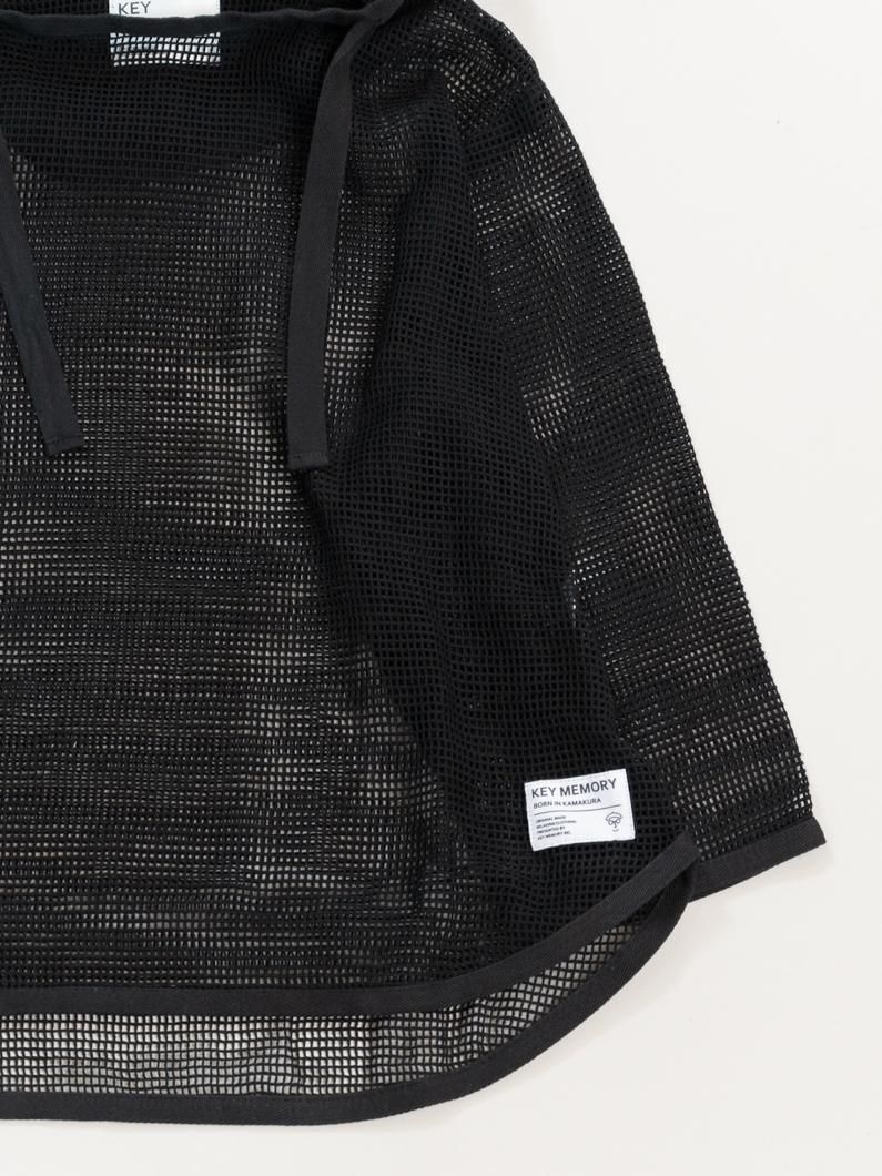 MESH HOODIE カーディガン X-girl パーカー RETRO PATTERN MESH HOODIE/レトロ メッシュ