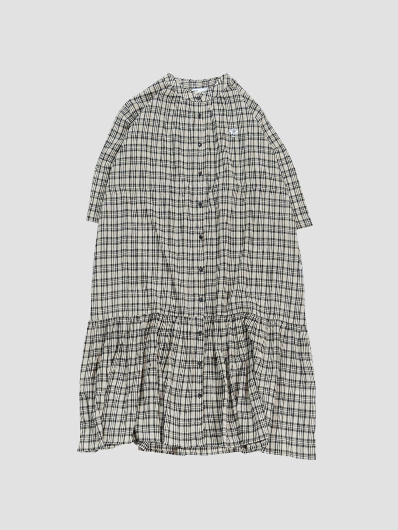 Checked shirt dress | KEYMEMORY - KEY MEMORY Online Shop