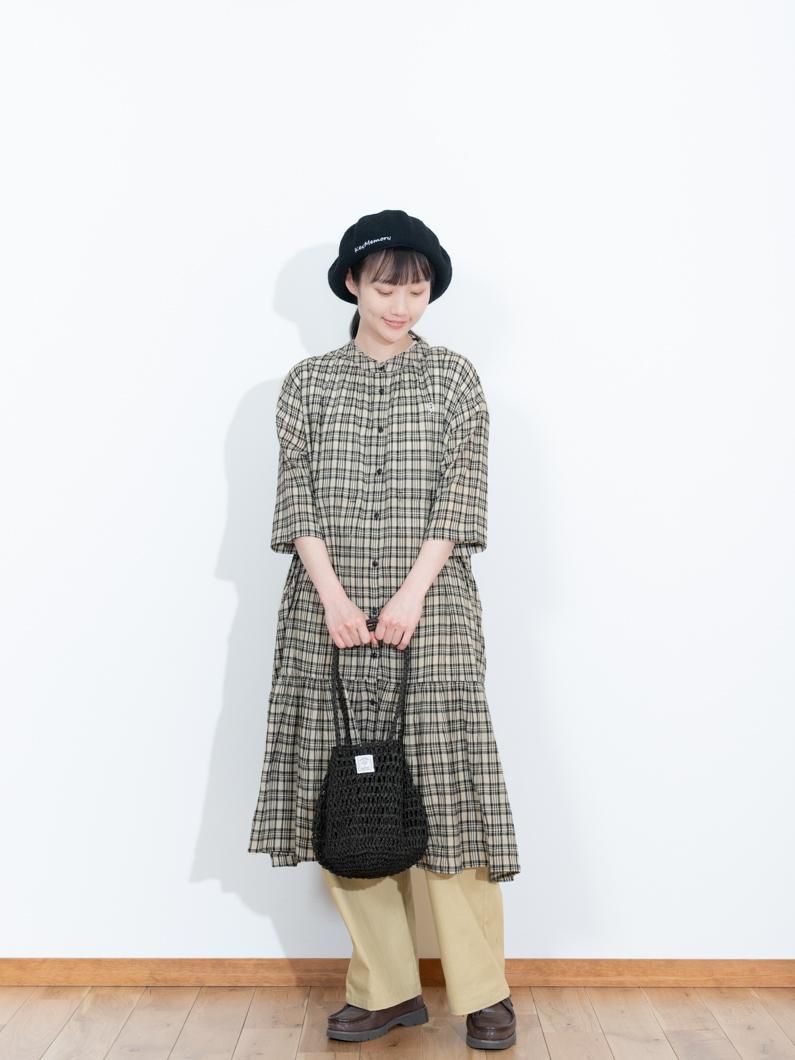 ワンピース Checked Shirt Mini Dress SLY（スライ）の「PLAID TUCK SH MINI OP/タックシャツミニ