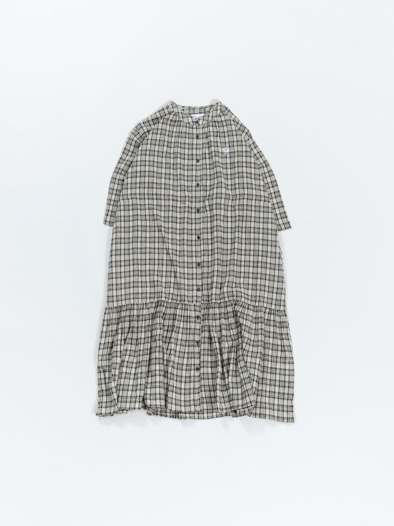 ワンピース Checked Shirt Mini Dress Checked shirt dress | KEYMEMORY - KEY MEMORY Online Shop