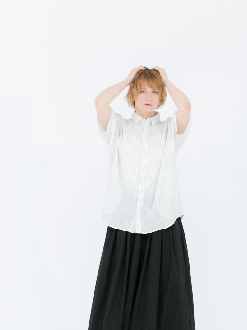 Linen snap short shirts | 夏に最適な半袖シャツ - KEY MEMORY Online