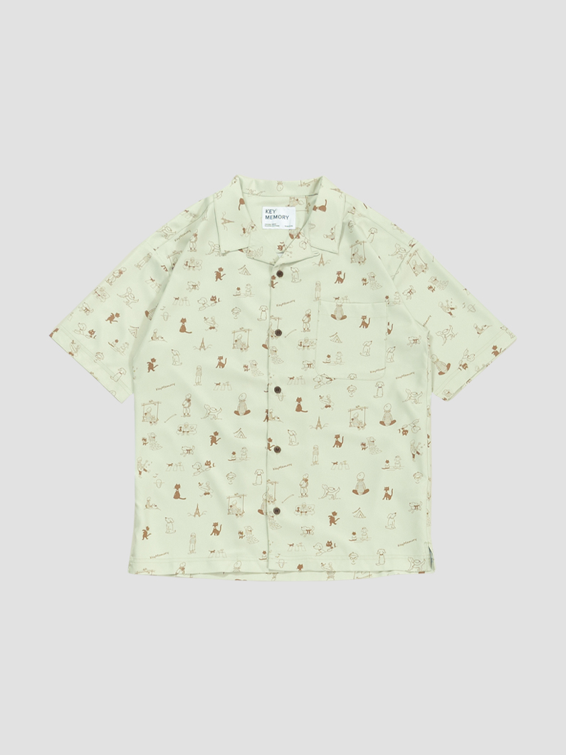Keymemoryアロハシャツ|L.GREEN - KEY MEMORY Online Shop｜鎌倉