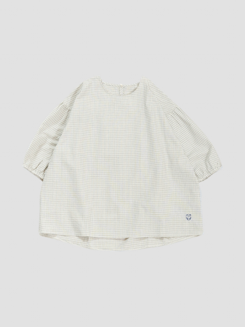 Stripe tunic WH×NV | ユニセックス - KEY MEMORY Online Shop