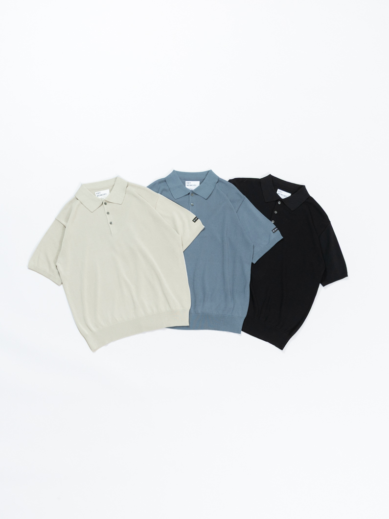 Cooltouchポロシャツ | L.GRAY - KEY MEMORY Online Shop｜鎌倉