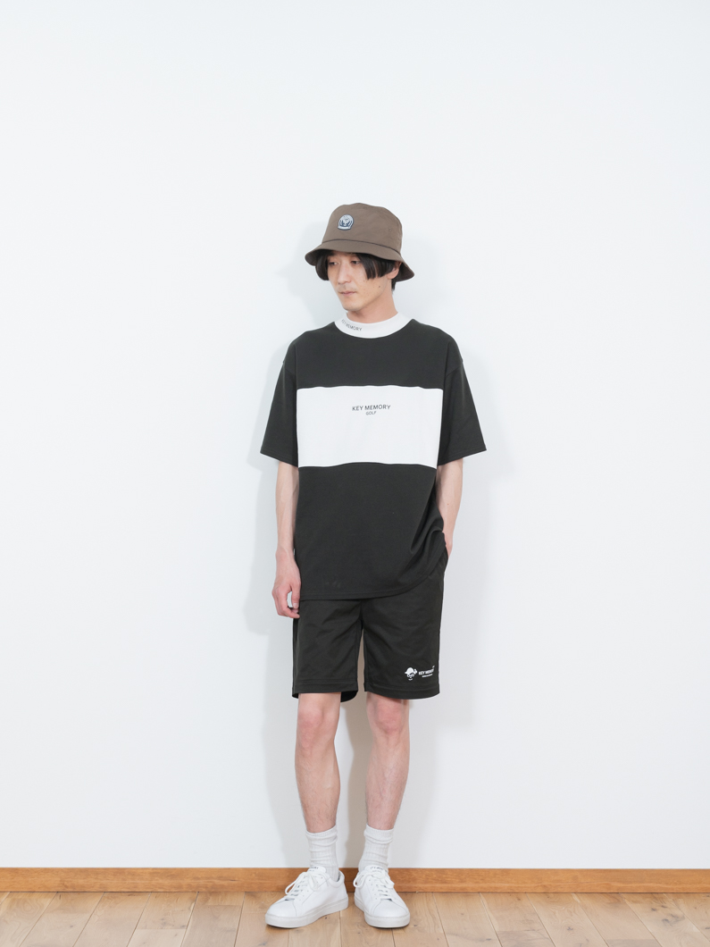 BLACK & WHITE ゴルフサブパンツ ゴルフパンツ | DUAL STYLE BLACK - KEY MEMORY Online Shop