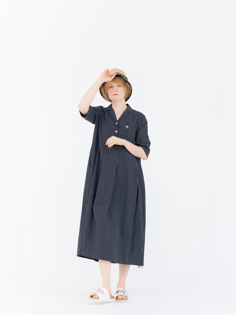 Open collar dress | NA×WH - KEY MEMORY Online Shop｜鎌倉