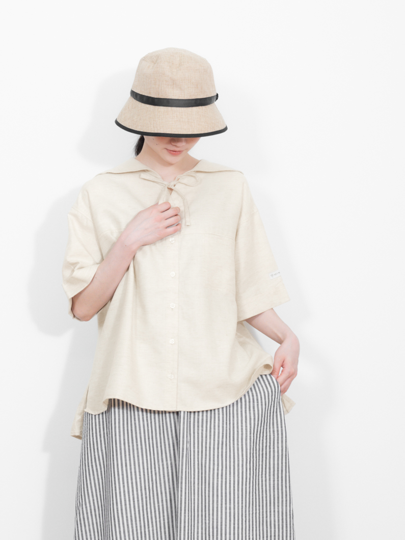 セーラー襟ブラウス | NATURAL - KEY MEMORY Online Shop｜鎌倉