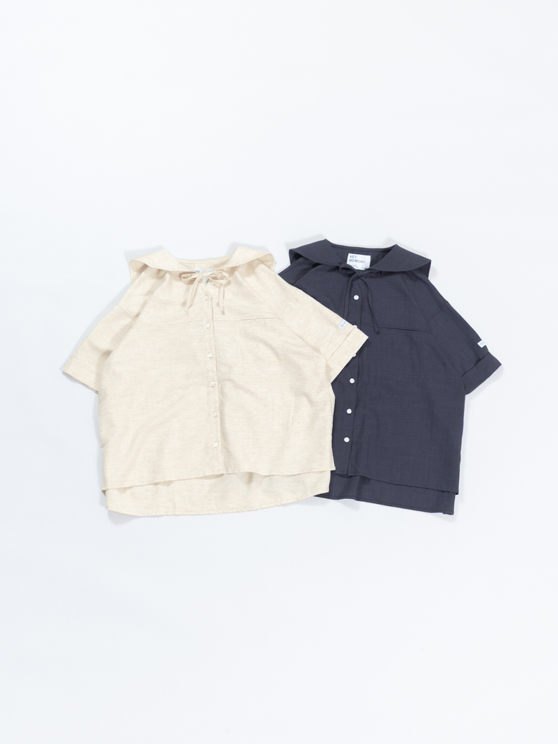 emm the shop kakueri 角襟ブラウス Amazon.co.jp: レディース シャツ