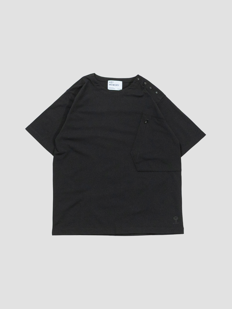 GLORIOUS ブラックTシャツ オーバーサイズ オーバーサイズ（ヘビーウェイト）Tシャツ（Black）| Sunspel