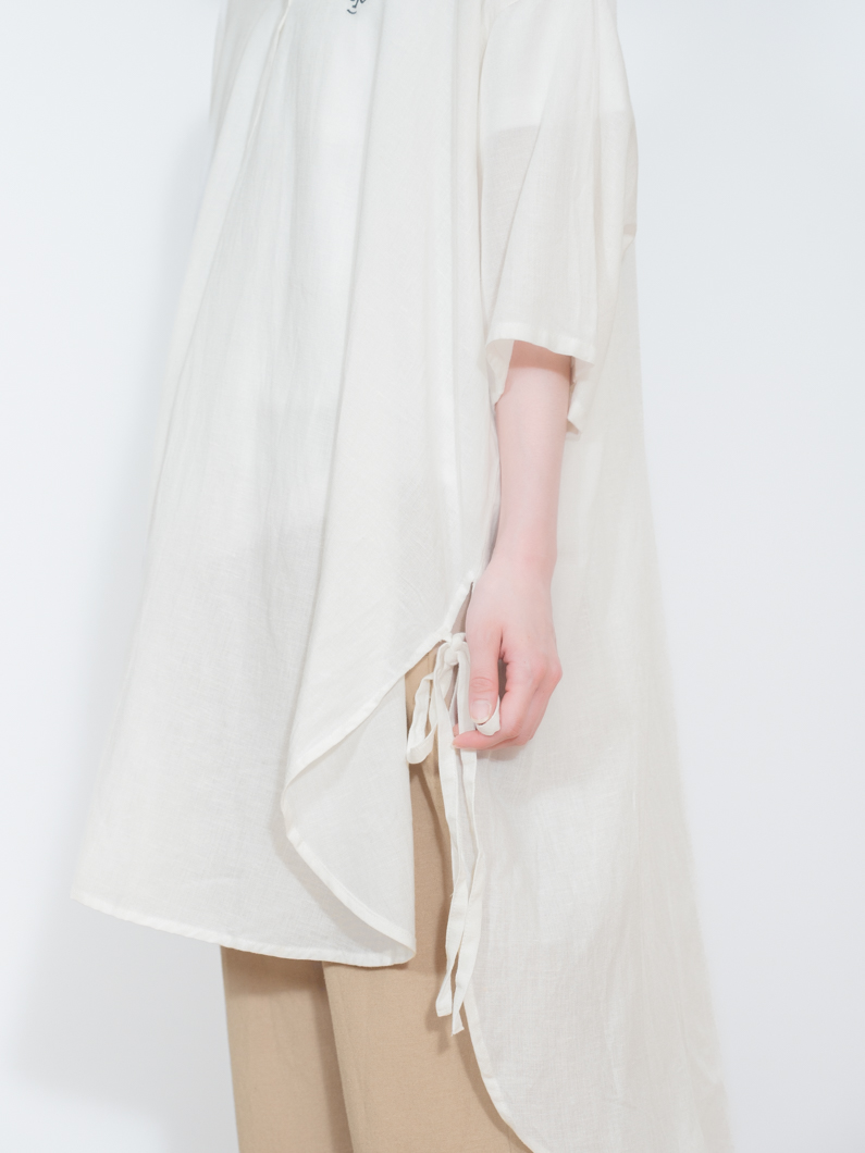 Side ribbon blouse | WHITE - KEY MEMORY Online Shop｜鎌倉
