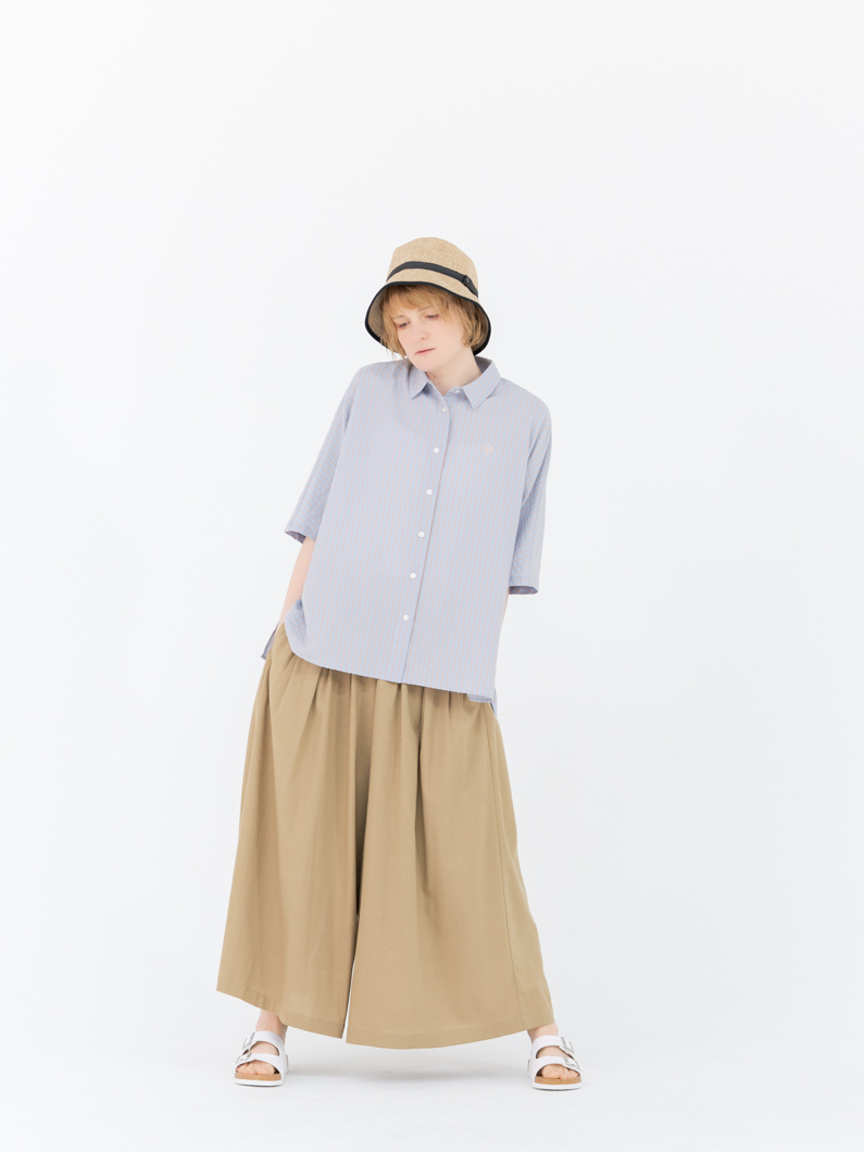 KEYMEMORY Stripe tunic BL×OR ストライプチュニック | KEYMEMORY - KEY MEMORY Online Shop