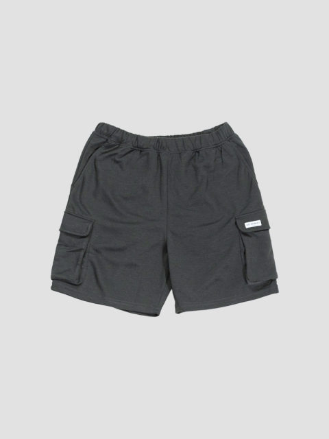 Sweat cargo shorts C.GRAY