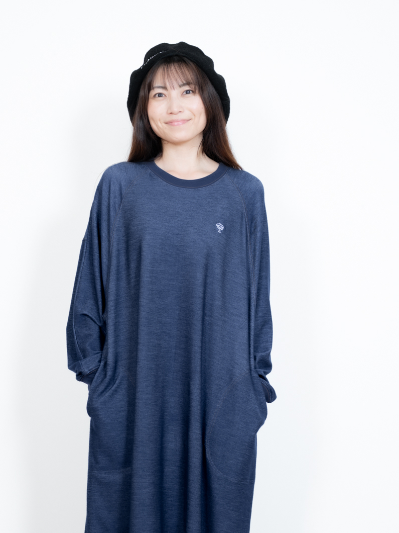デニムラグランワンピース | KEY MEMORY - KEY MEMORY Online Shop
