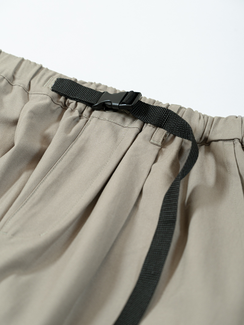 moca出品 Tuck belt pants MOCA | 定番シルエット - KEY MEMORY Online Shop