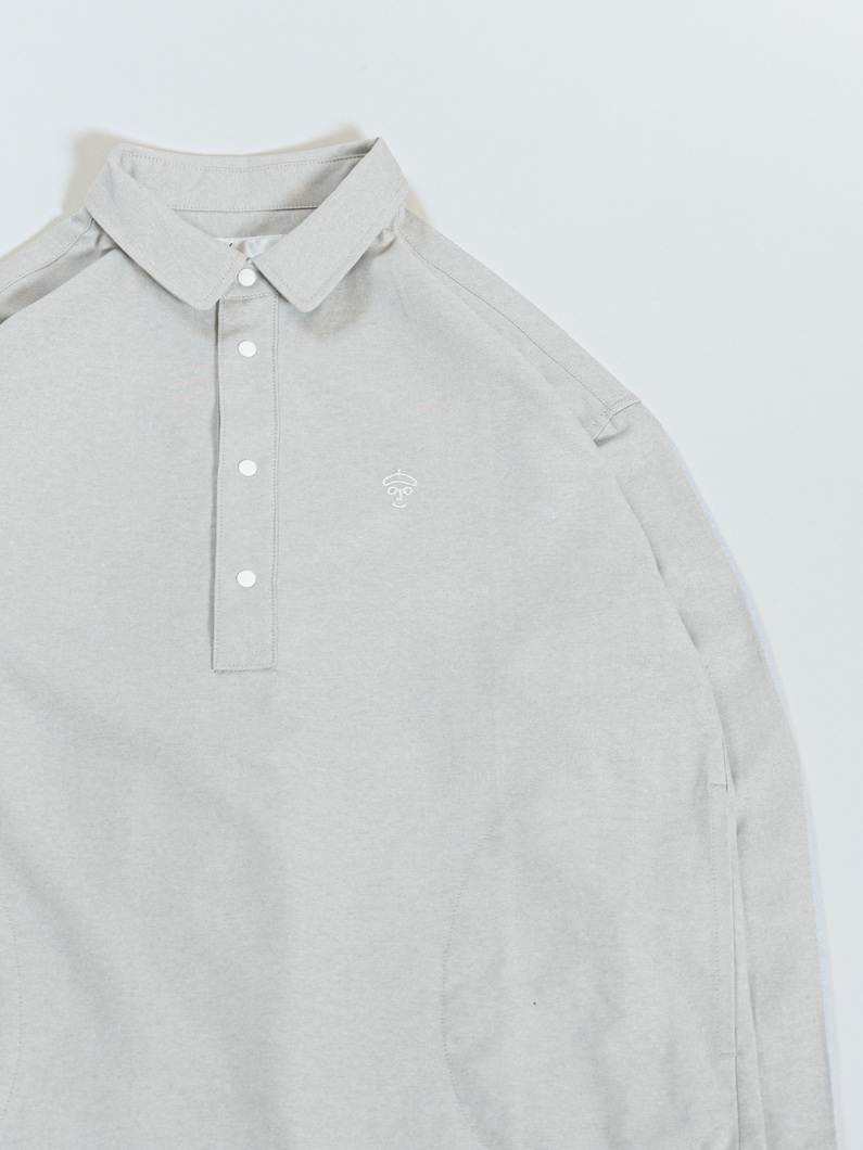 スナップボタンオックスシャツ | GRAY - KEY MEMORY Online Shop｜鎌倉