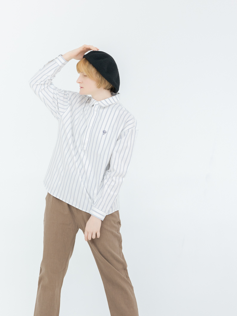 AOページ AMBIDEX Store 〇WAAN JACQUARD ハーフジップブルゾン(F GRAY