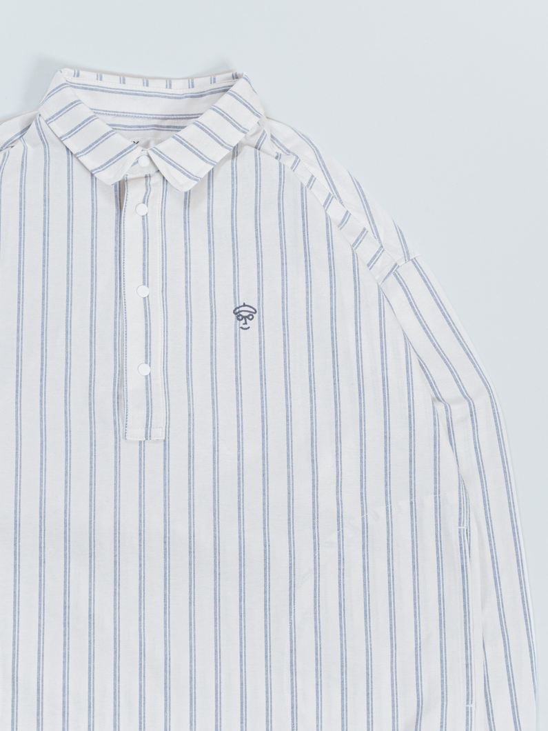 Snap oxford shirts | STRIPE - KEY MEMORY Online Shop｜鎌倉