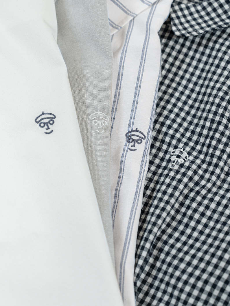 Snap oxford shirts CHECK | 新色登場 - KEY MEMORY Online Shop
