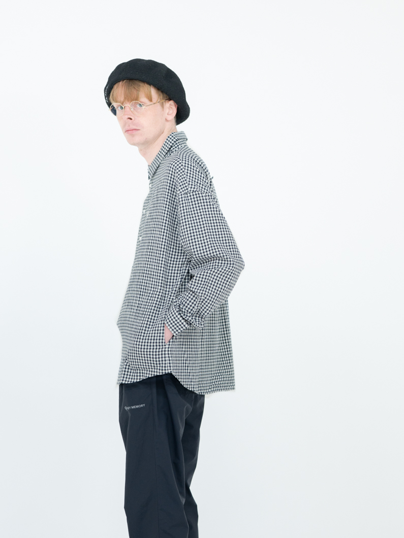 Snap oxford shirts CHECK | 新色登場 - KEY MEMORY Online Shop