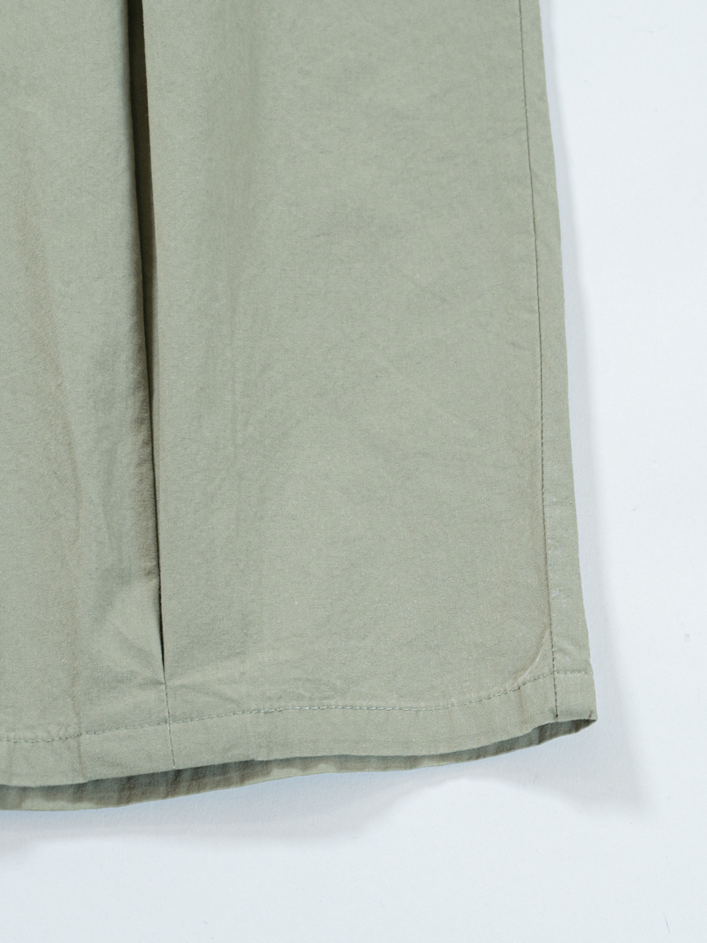感覚な繊細 Washable relax pants | KHAKI - KEY MEMORY Online Shop｜鎌倉