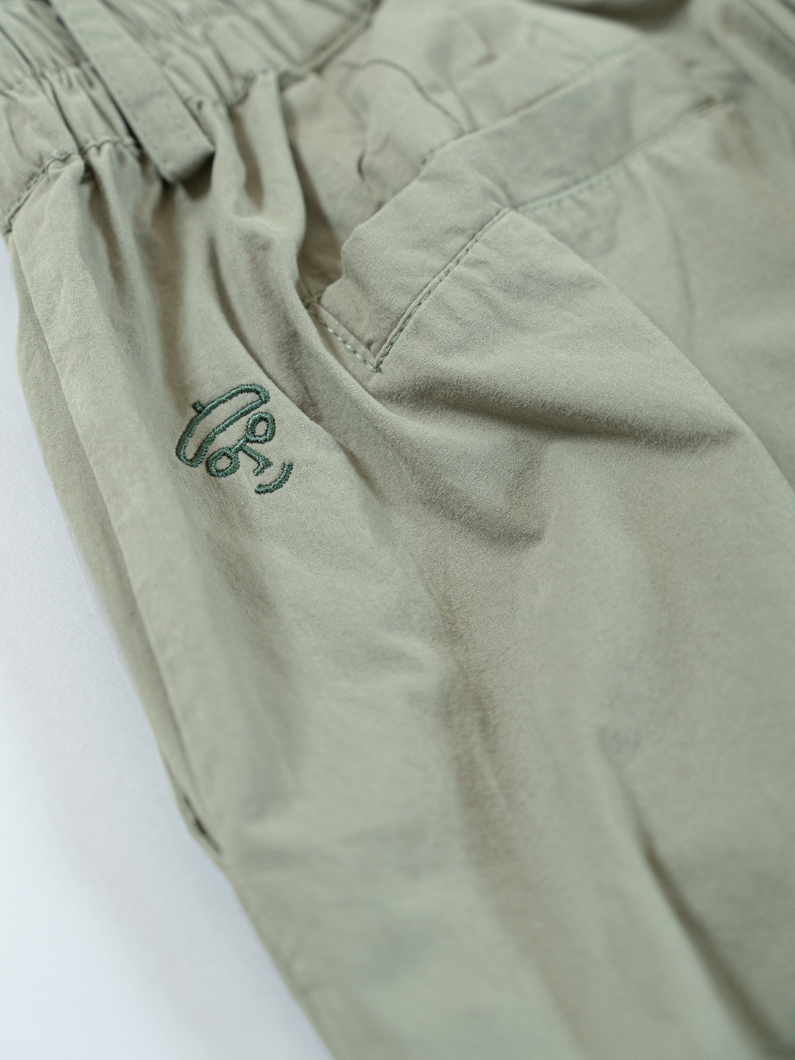 感覚な繊細 Washable relax pants | KHAKI - KEY MEMORY Online Shop｜鎌倉