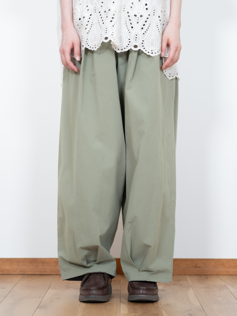 C75 サイズ　グレイッシュモカ Washable relax pants | KHAKI - KEY MEMORY Online Shop｜鎌倉