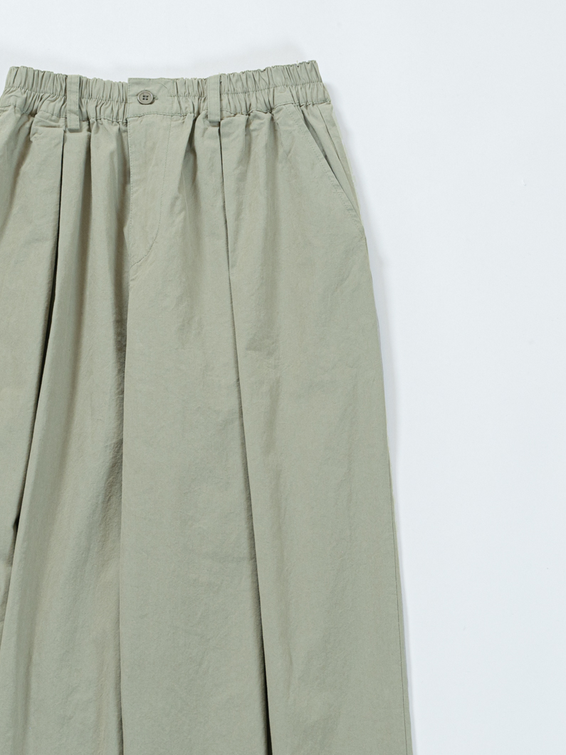 みきページ Washable relax pants | KHAKI - KEY MEMORY Online Shop｜鎌倉