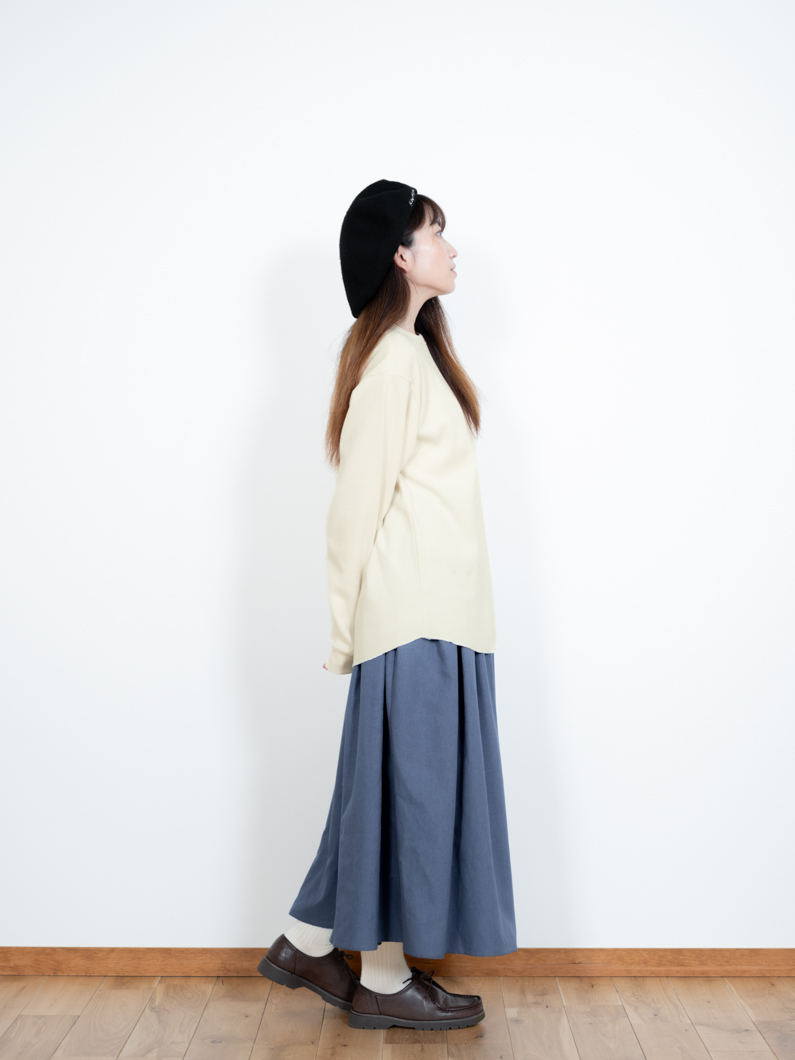 ハニカムサーマルシャツ|IVORY - KEY MEMORY Online Shop｜鎌倉