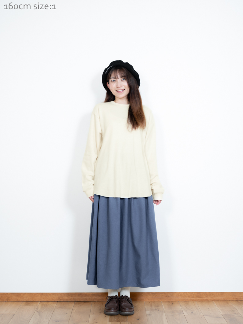 ハニカムサーマルシャツ|IVORY - KEY MEMORY Online Shop｜鎌倉