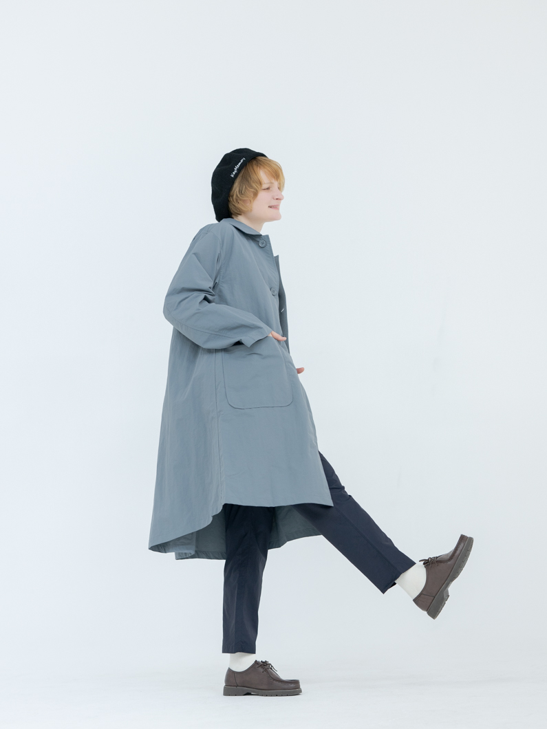 Nylon soutien collar coat | キーメモリー - KEY MEMORY Online