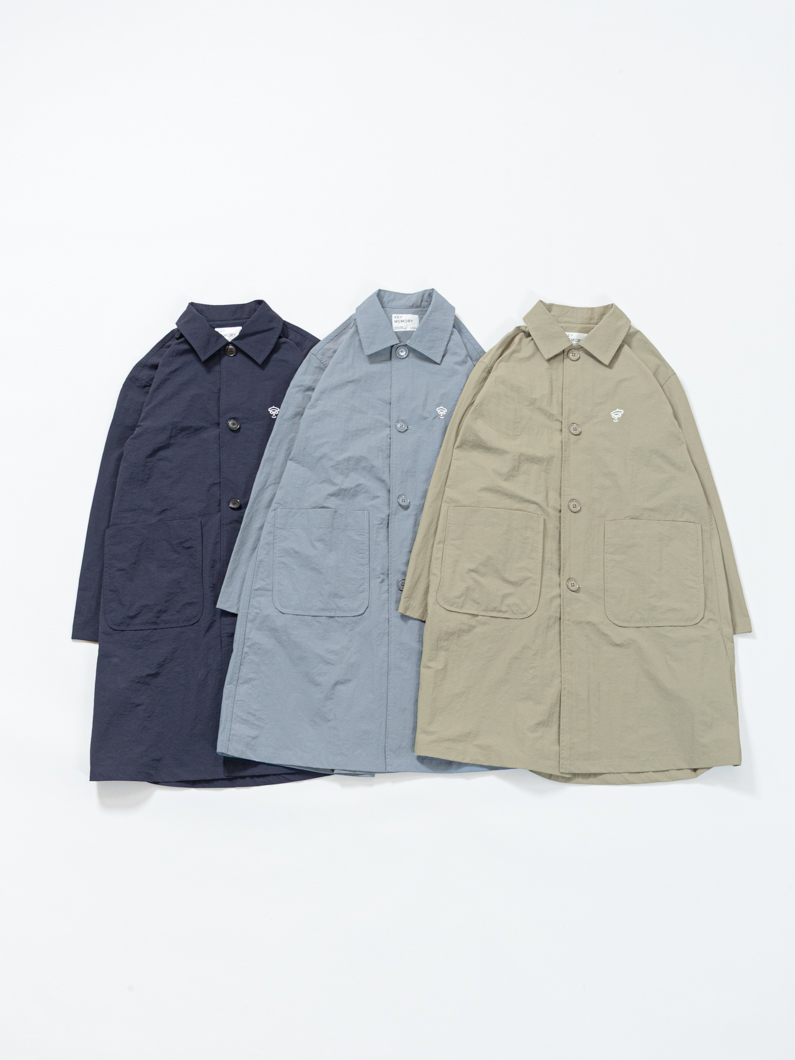 こーとさま Nylon soutien collar coat | キーメモリー - KEY MEMORY Online